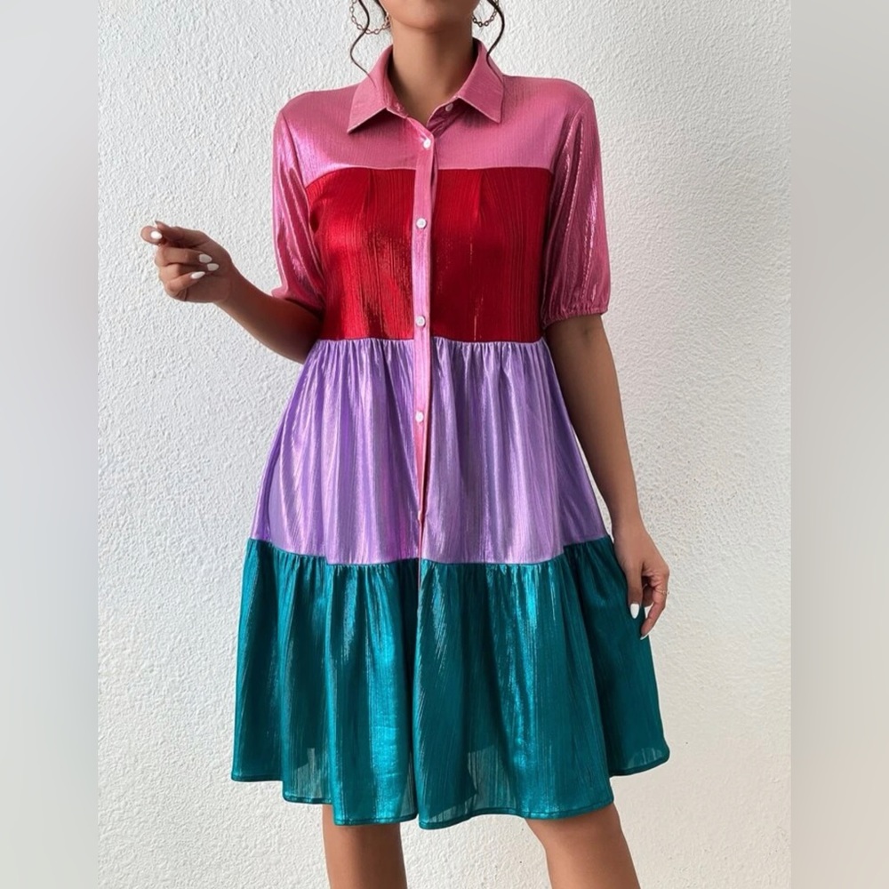 Multi colored dress